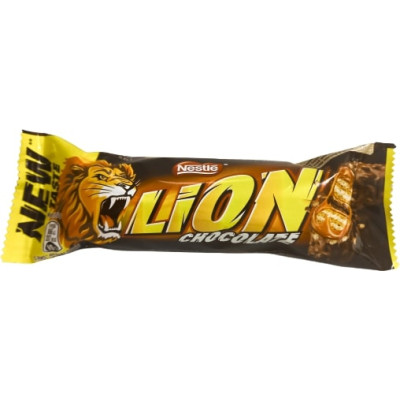 Šokoladinis batonėlis LION Chocolate, 42 g-Šokoladiniai batonėliai-Saldumynai
