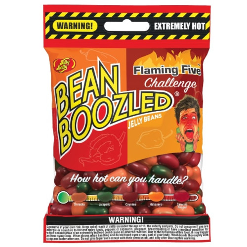 Saldainiai JELLY BELLY Bean Boozled Flaming Five, 54 g-Saldainiai-Saldumynai