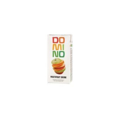 Įvairių vaisių sulčių gėrimas DOMINO, 2 l-Sultys, nektarai, sulčių gėrimai-Nealkoholiniai
