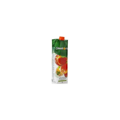 Įvairių vaisių sulčių gėrimas ELMENHORSTER, su vitaminais, 18%, 1 l-Sultys, nektarai, sulčių