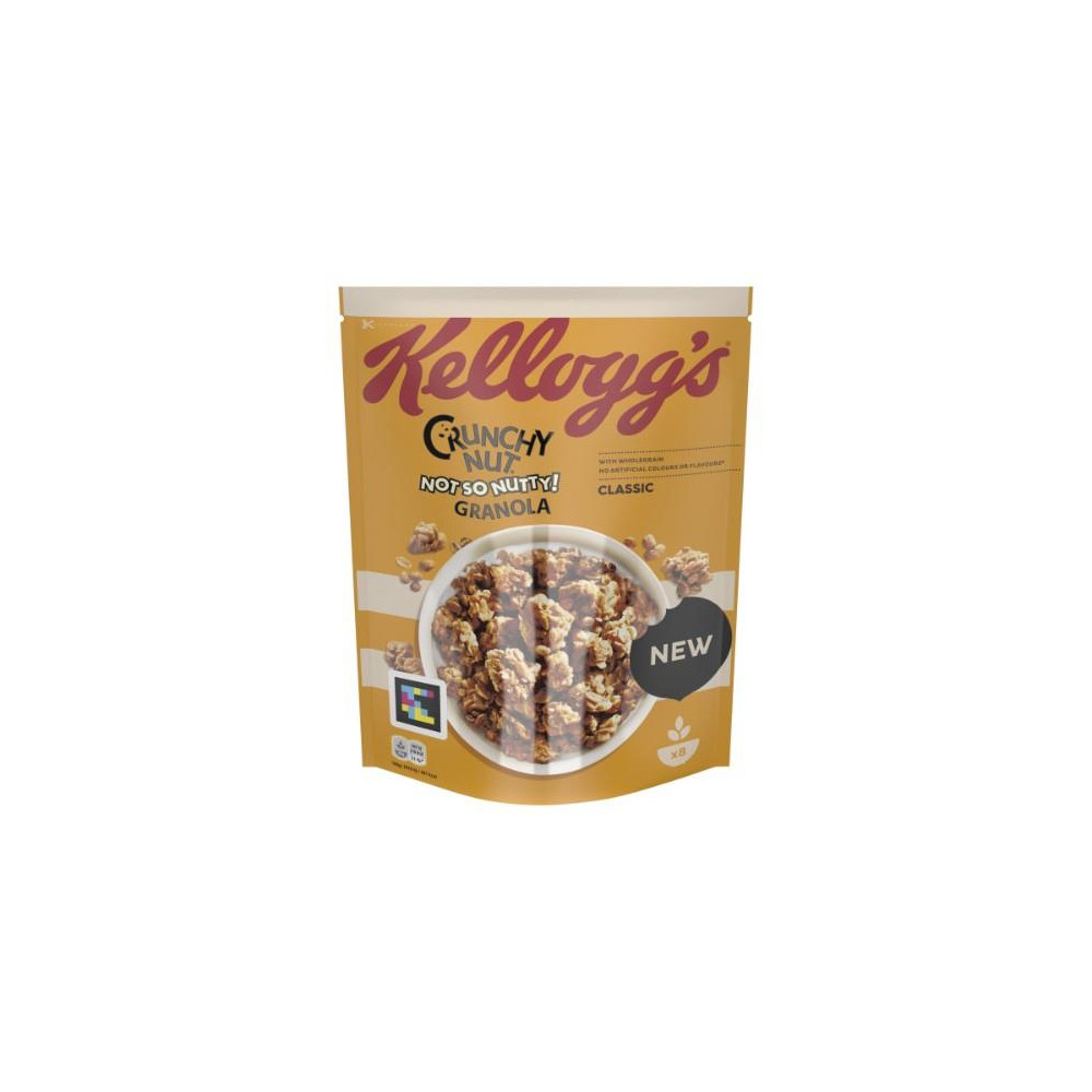 Dribsniai KELLOGG'S Crunchy Nut Granola Classic, 380 g-Dribsniai-Bakalėja