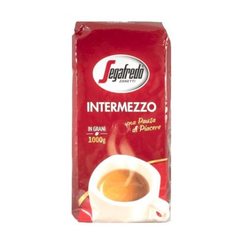 Kavos pupelės SEGAFREDO Intermezzo, 1 kg-Kavos pupelės-Kava, kakava