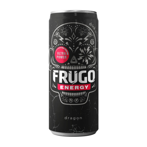 Energinis gėrimas FRUGO Dragon fruit & Chilli, 330 ml-Energiniai gėrimai-Nealkoholiniai gėrimai