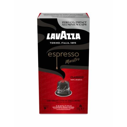 Kavos kapsulės LAVAZZA Espresso Classico, 10vnt-Lavazza kavos kapsulės-Kava, kakava