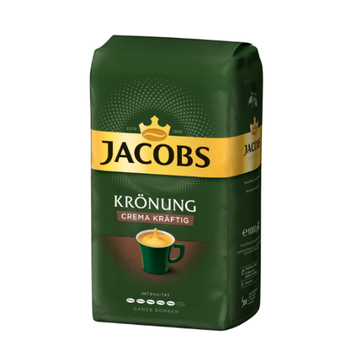 Kavos pupelės JACOBS Kraftig, 1 kg-Kavos pupelės-Kava, kakava