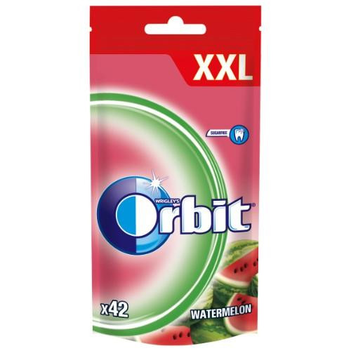Kramtomoji guma, Orbit Watermelon, 58g-Kramtomoji guma ir pastilės-Saldumynai