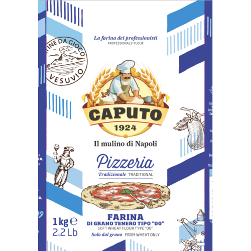 Itališki miltai CAPUTO, Pizzeria, 1 kg-Miltai, miltų mišiniai-Bakalėja