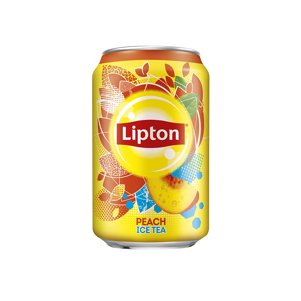 Šaltoji arbata LIPTON Peach, 0,33 l, skardinė, D-Šaltoji arbata-Nealkoholiniai gėrimai