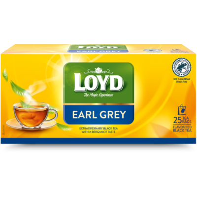 Juodoji arbata LOYD Earl Grey, 25 x 2 g-Juodoji arbata-Arbata