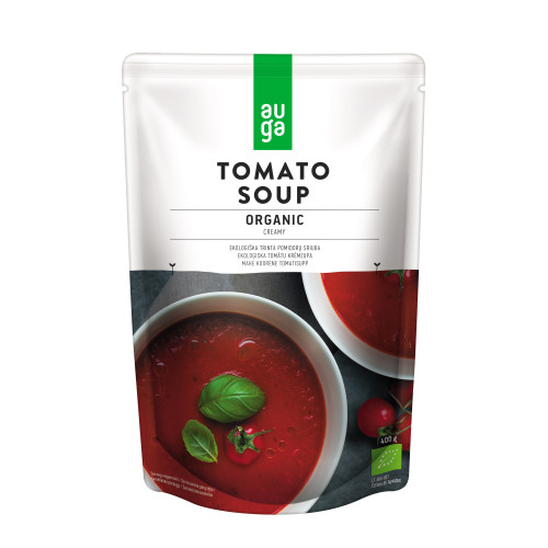 Trinta pomidorų sriuba AUGA EKO, 400g LT-EKO-001-Greitai paruošiamas maistas-Bakalėja