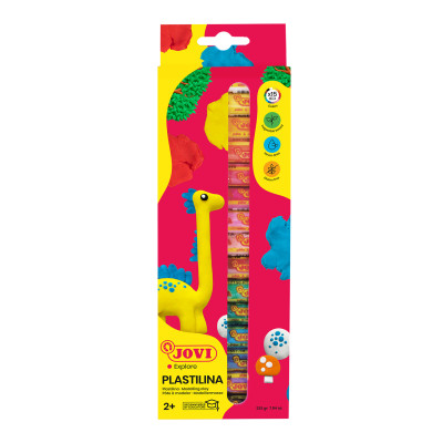 Plastilinas JOVI, 15 spalvų x 15g rinkinys-Lipdymo masės-Lipdymo priemonės