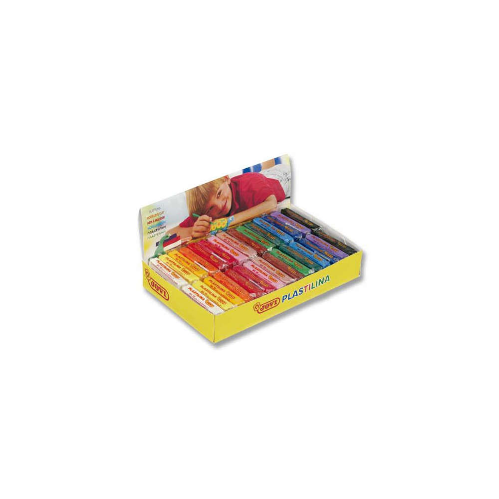 Plastilinas JOVI, 50 g., įvairių spalvų-Lipdymo masės-Lipdymo priemonės
