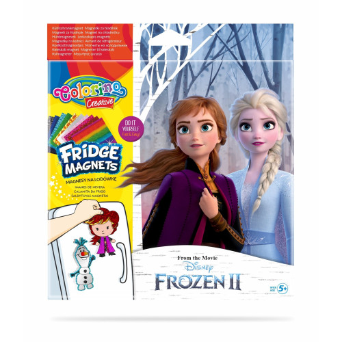 Magnetai COLORINO Disney Frozen II, 4 vnt.-Smulkmenos-Ugdymo ir kūrybos priemonės