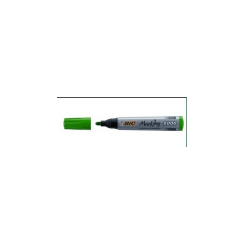 Bic Permanentinis žymeklis Eco 2000 2-5 mm, žalias, 1 vnt. 000026-Žymekliai-Rašymo priemonės