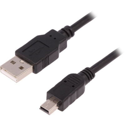 Qoltec USB kabelis 1,8m A male to Mini USB B male-Kiti priedai-Kompiuterių priedai
