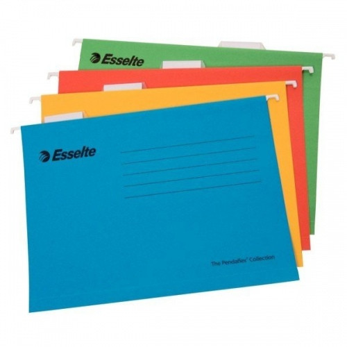 Kartotekinis vokas Esselte Eco, A4, mėlynas-Kartotekiniai vokai, spintos ir priedai-Dokumentų