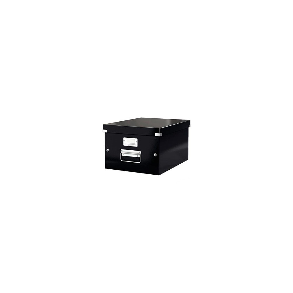 Archyvinė dėžė Leitz, 281x369x200mm, A4, juoda, nuimamas dangtis 0830-208-Archyvavimo dėžės ir