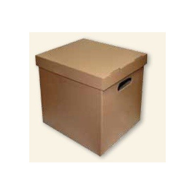 Archyvinė dėžė SMLT, 360x290x350mm, ruda, nuimamas dangtis 0830-308-Archyvavimo dėžės ir