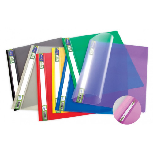 Segtuvėlis skaidriu viršeliu Forpus Premium, A4+, violetinis-Segtuvai-Dokumentų laikymo