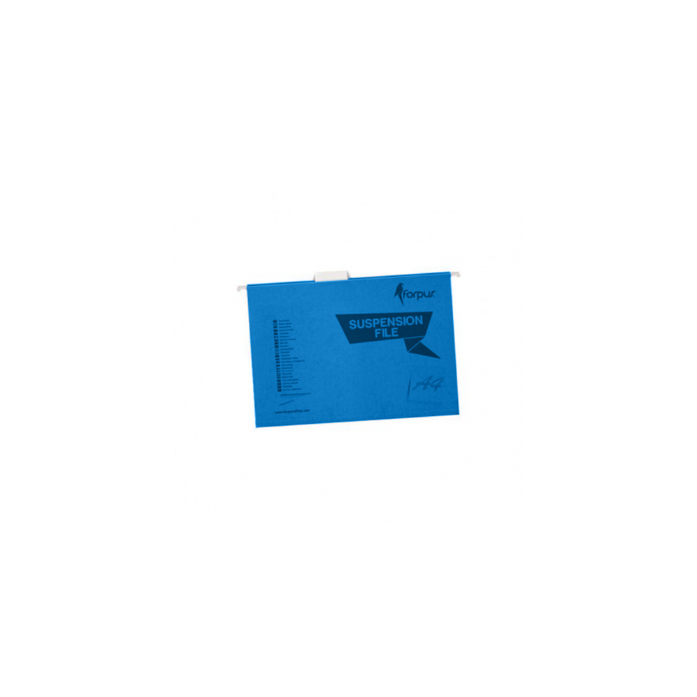 Kartotekinis vokas Forpus, A4, mėlynas-Kartotekiniai vokai, spintos ir priedai-Dokumentų