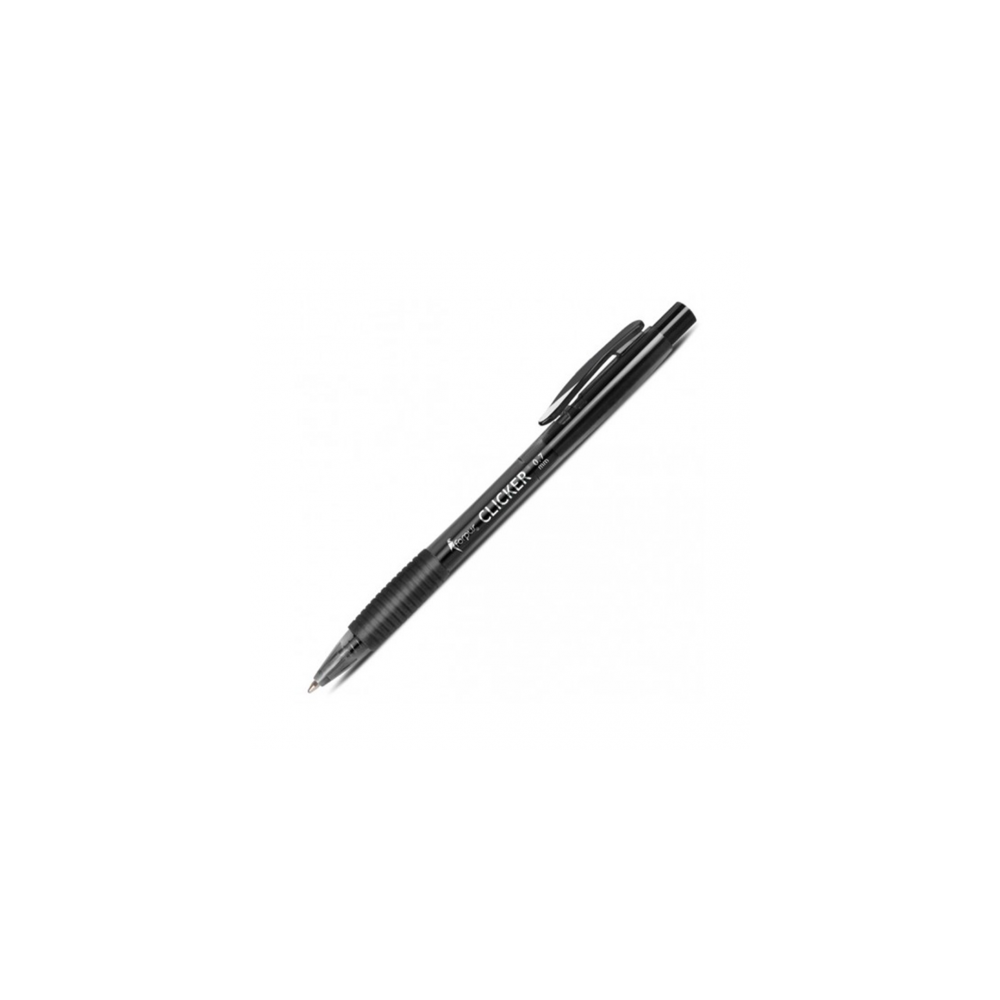 Tušinukas automatinis Forpus Clicker, 0.7mm, juodas-Tušinukai-Rašymo priemonės