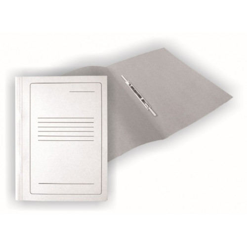 Kartoninis segtuvėlis SMLT, A4, 300g, baltas su spauda, kartoninis-Segtuvai-Dokumentų laikymo