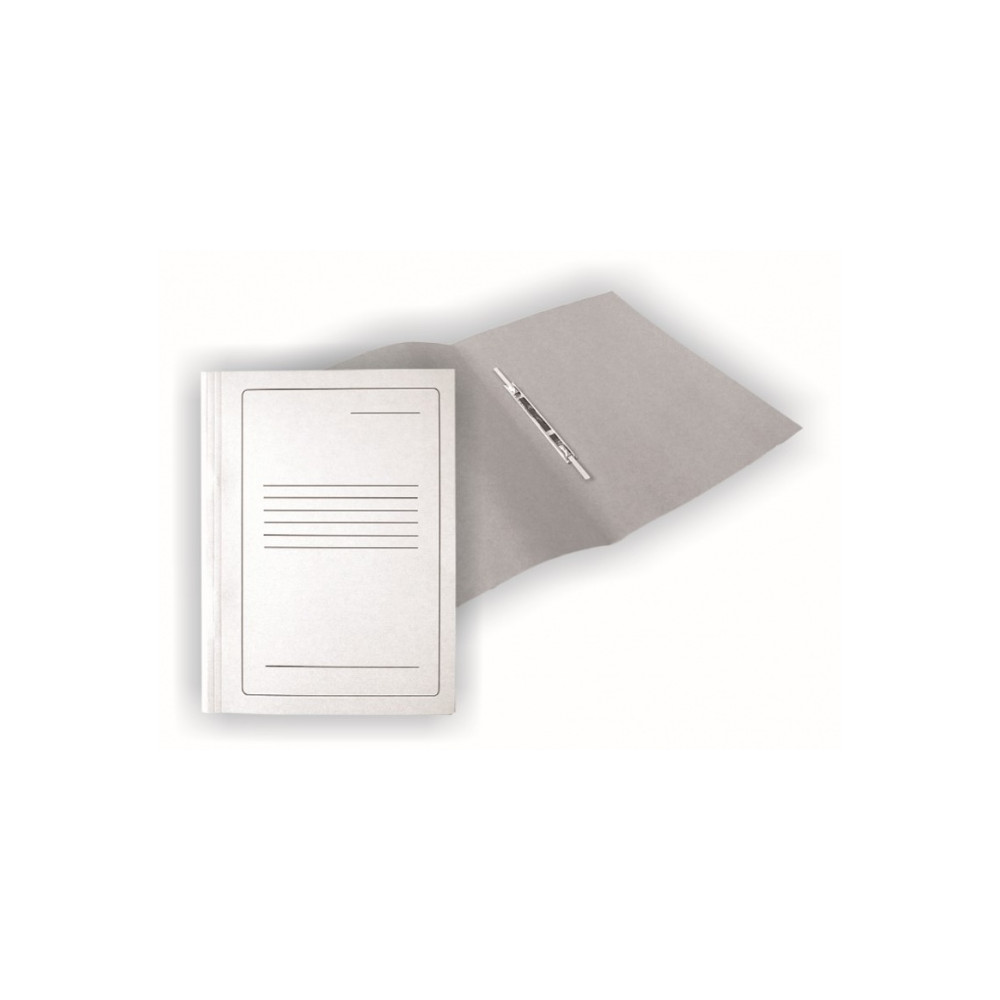 Kartoninis segtuvėlis SMLT, A4, 300g, baltas su spauda, kartoninis-Segtuvai-Dokumentų laikymo