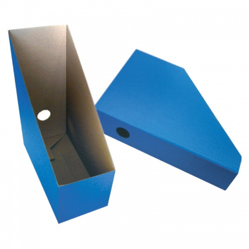 Dėklas vertikalus SMLT, 115x245x300mm, mėlynas, kartoninis, ekologiškas 1003-003-Dokumentų