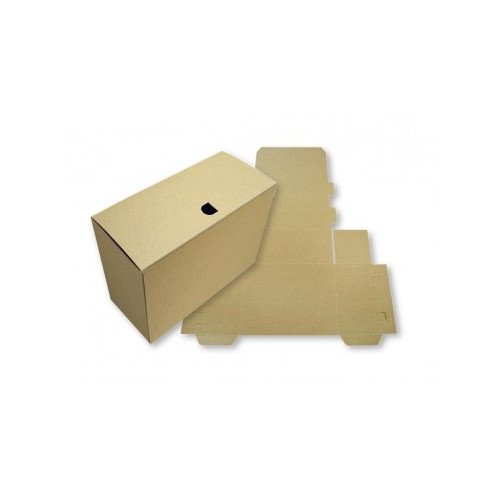 Archyvinė dėžė SMLT, 330x155x270mm, ruda-Neoriginalios spausdintuvų kasetės-SPAUSDINTUVAI IR