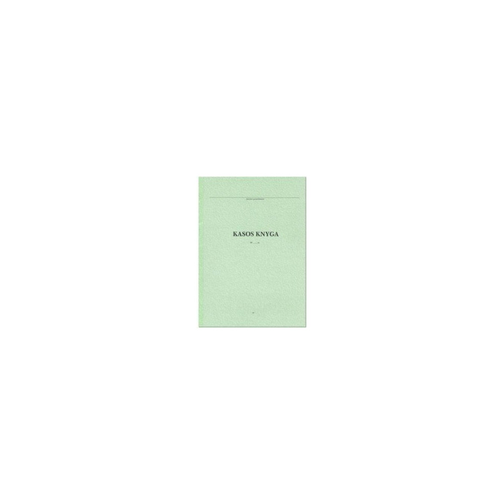 Kasos knyga (per periodą), A4, vertikali (30) 0720-046-Kiti-Popierius ir popieriaus produktai