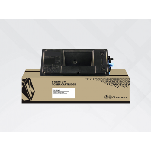 Neoriginali HYB Kyocera TK-3160 (1T02T90NL0), juoda kasetė-HYB-Neoriginalios kasetės Kyocera
