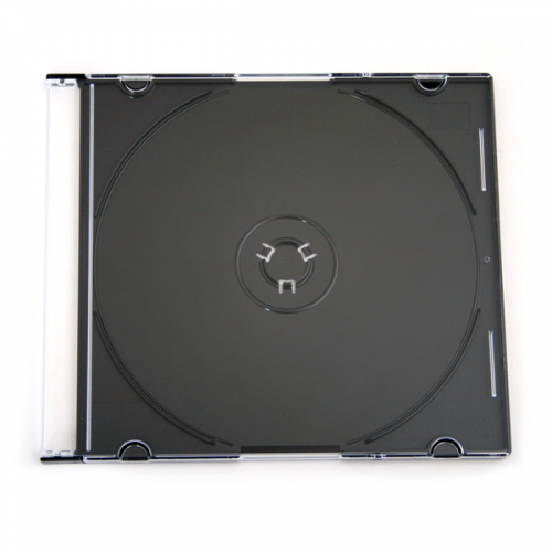 Dėžutė CD/DVD Omega 5,2 mm-Kompaktinės plokštelės-Kompiuterių priedai