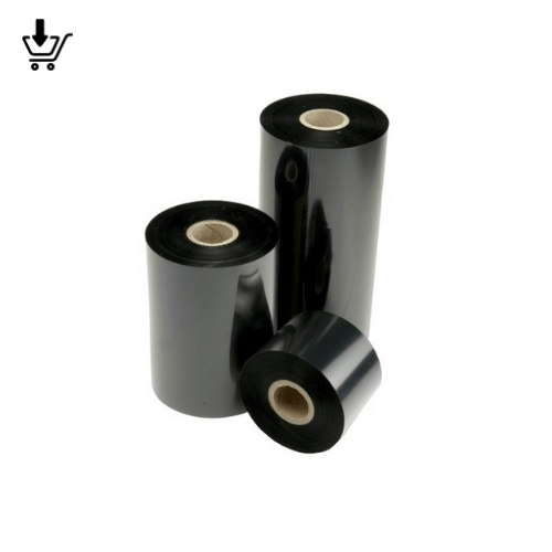 Karboninė juosta 80x300m Wax (W406I)-Lipnios etiketės ir ženklai-Popierius ir popieriaus