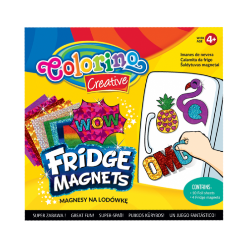 Šaldytuvo magnetukų rinkinys Colorino Creative Mix Nr.1-Kitos mokyklinės prekės-Mokyklinės