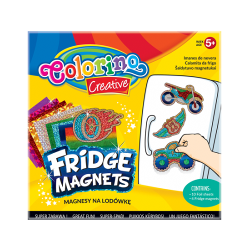 Šaldytuvo magnetukų rinkinys Colorino Creative Mix Nr.2-Kitos mokyklinės prekės-Mokyklinės