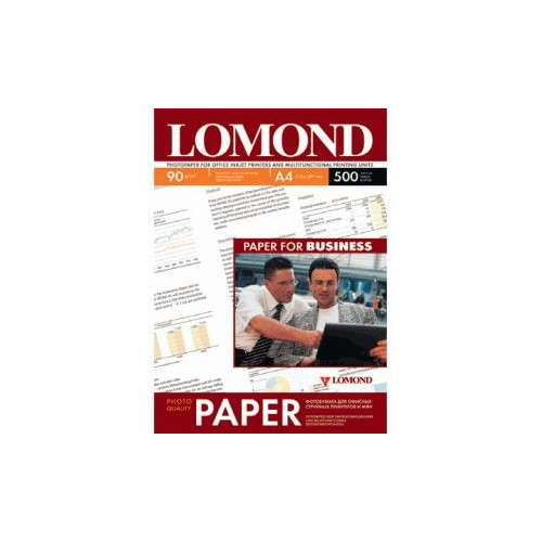Fotopopierius Lomond Photo Inkjet Paper Matinis 90 g/m2 A4, 500 lapų-Foto popierius-Popierius