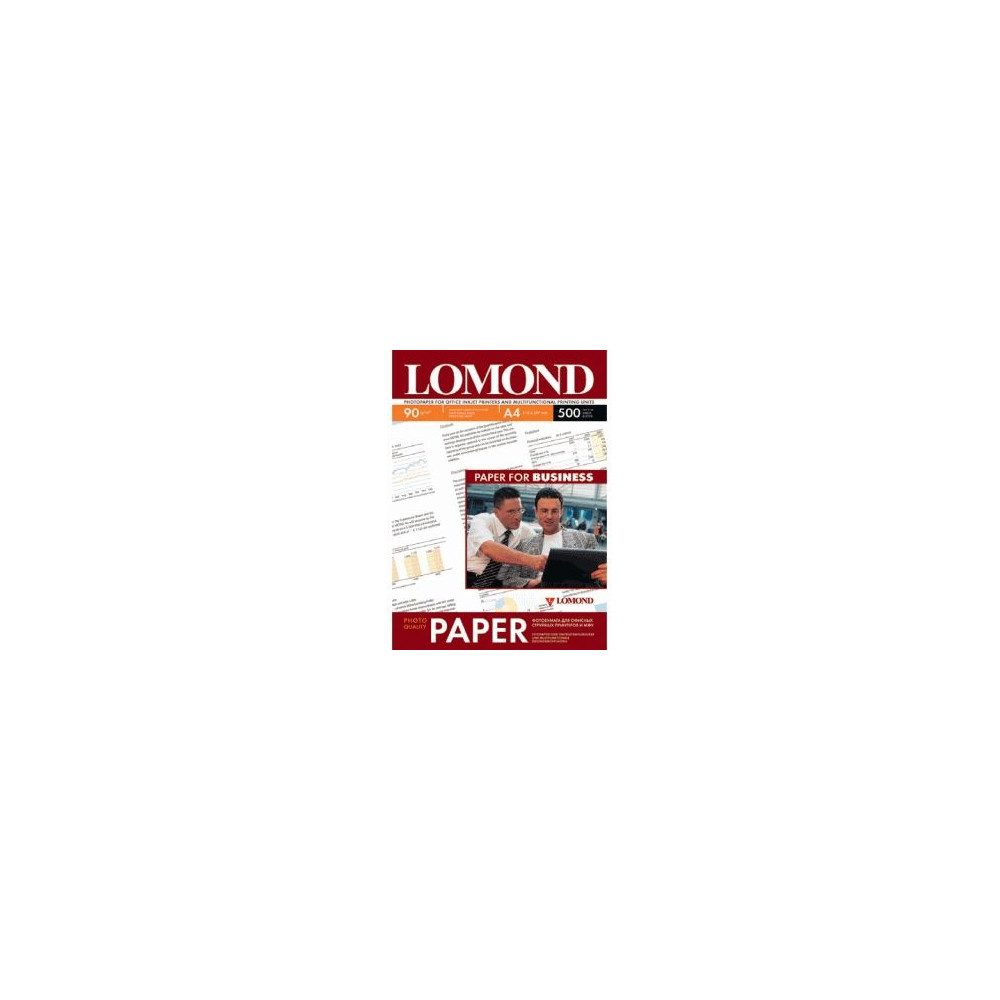 Fotopopierius Lomond Photo Inkjet Paper Matinis 90 g/m2 A4, 500 lapų-Foto popierius-Popierius