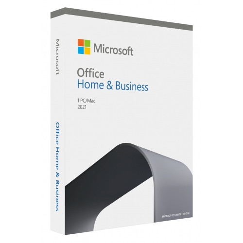 Microsoft Office Home and Business 2021 English EuroZone Medialess-Operacinės
