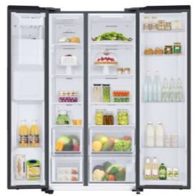 Dviduris šaldytuvas Samsung RS67A8811B1-Šaldytuvai-Stambi virtuvės technika