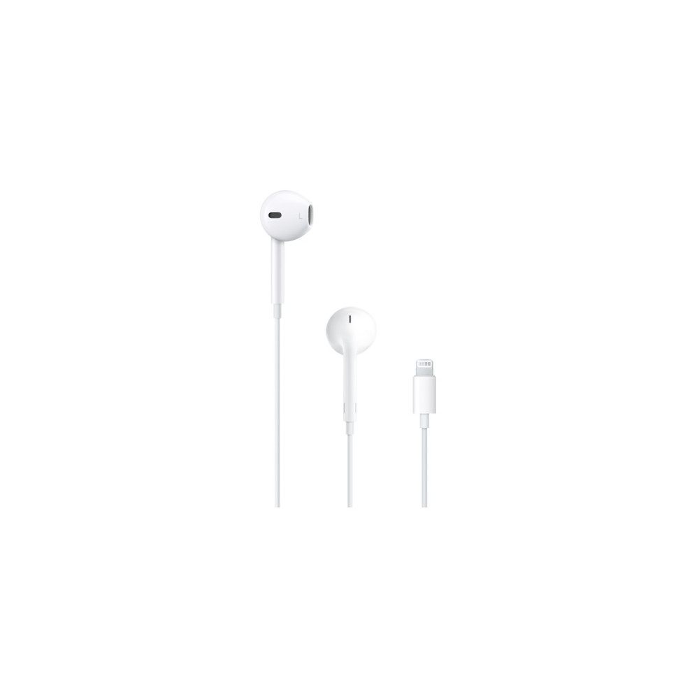 Apple EarPods Laidinės ausinės In-Ear, Lightning Connector, Balta-Ausinės ir