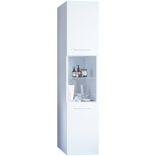 Spintelė DUO / SOLO DO1 balta-Vonios spintelės-Vonios kambario baldai