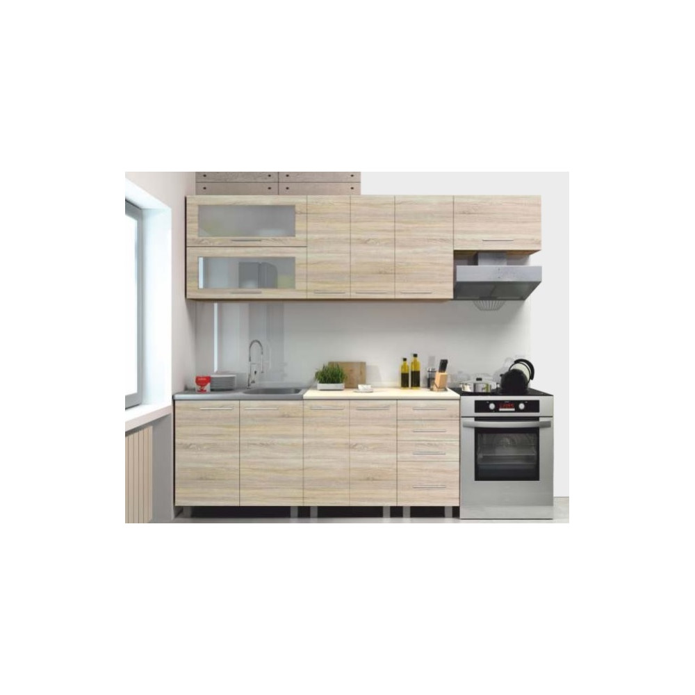 Virtuvės baldų komplektas LISA A 2.4-Virtuvės baldų komplektai-Virtuvės Baldai