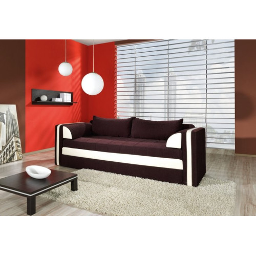 Sofa-lova EUFORIA (tamsiai ruda)-Sofos-Svetainės baldai