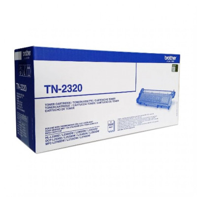 Kasetė Brother TN-2320 BK 2600psl OEM-Lazerinės kasetės-Spausdintuvų kasetės