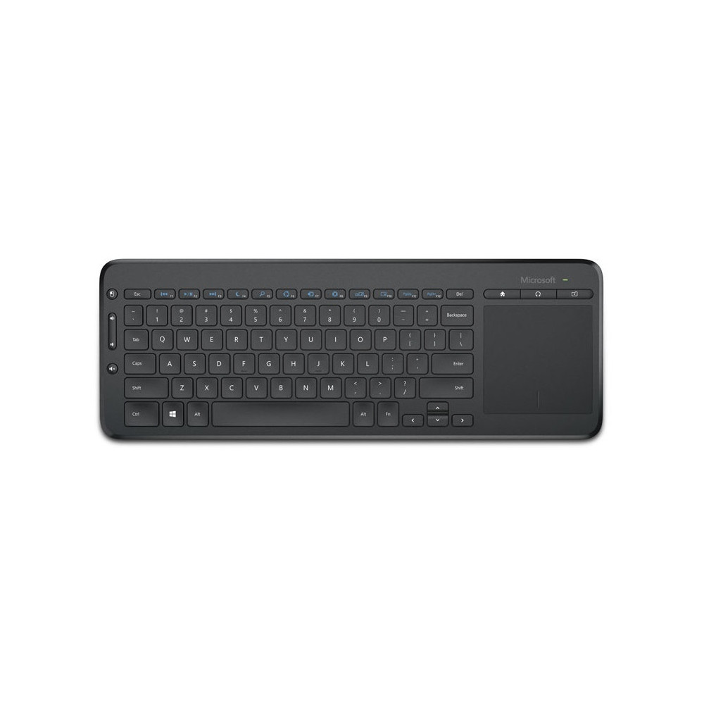 KLAVIATŪRA Microsoft All-in-One Media Keyboard USB Port Eng Intl Euro Hdwr-Klaviatūros, pelės