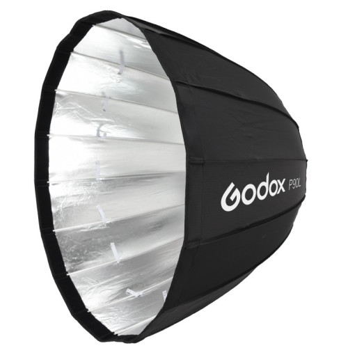 Godox P90L Parabolic Softbox 90cm Fotostudijos įranga