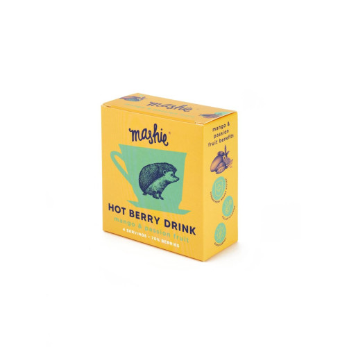 Uogų tyrė MASHIE Original, mangų ir pasiflorų, 4 x 40 ml-Arbatų gėrimai-Arbata