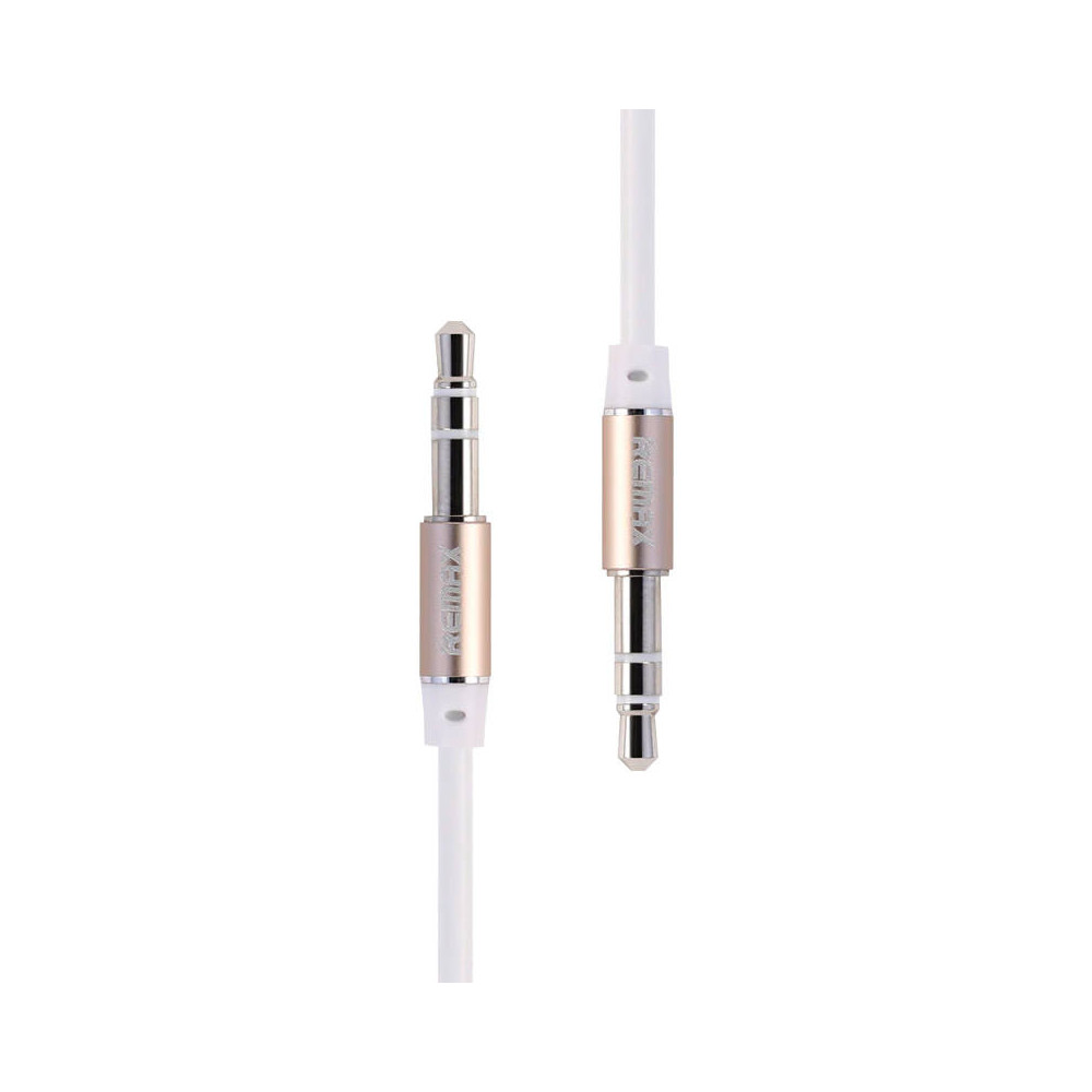 Mini jack 3.5mm AUX cable Remax RL-L200 2m (white)-Laidai ir adapteriai-Baterijos, laidai ir