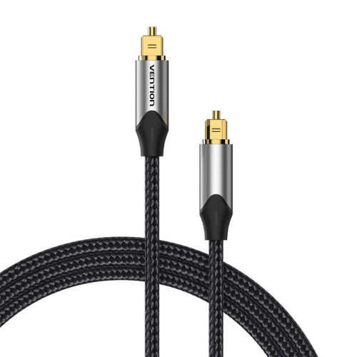 Optical Audio Cable Vention BAVHH 2m (Black)-Laidai ir adapteriai-Baterijos, laidai ir