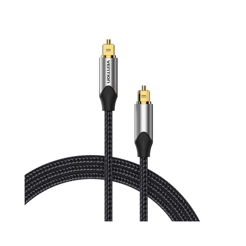 Optical Audio Cable Vention BAVHH 2m (Black)-Laidai ir adapteriai-Baterijos, laidai ir